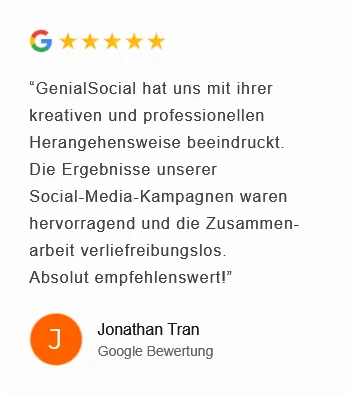 Google Bewertung Jonathan